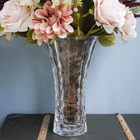 Arranjo Rosas E Dálias Artificial No Vaso De Vidro | Formosin